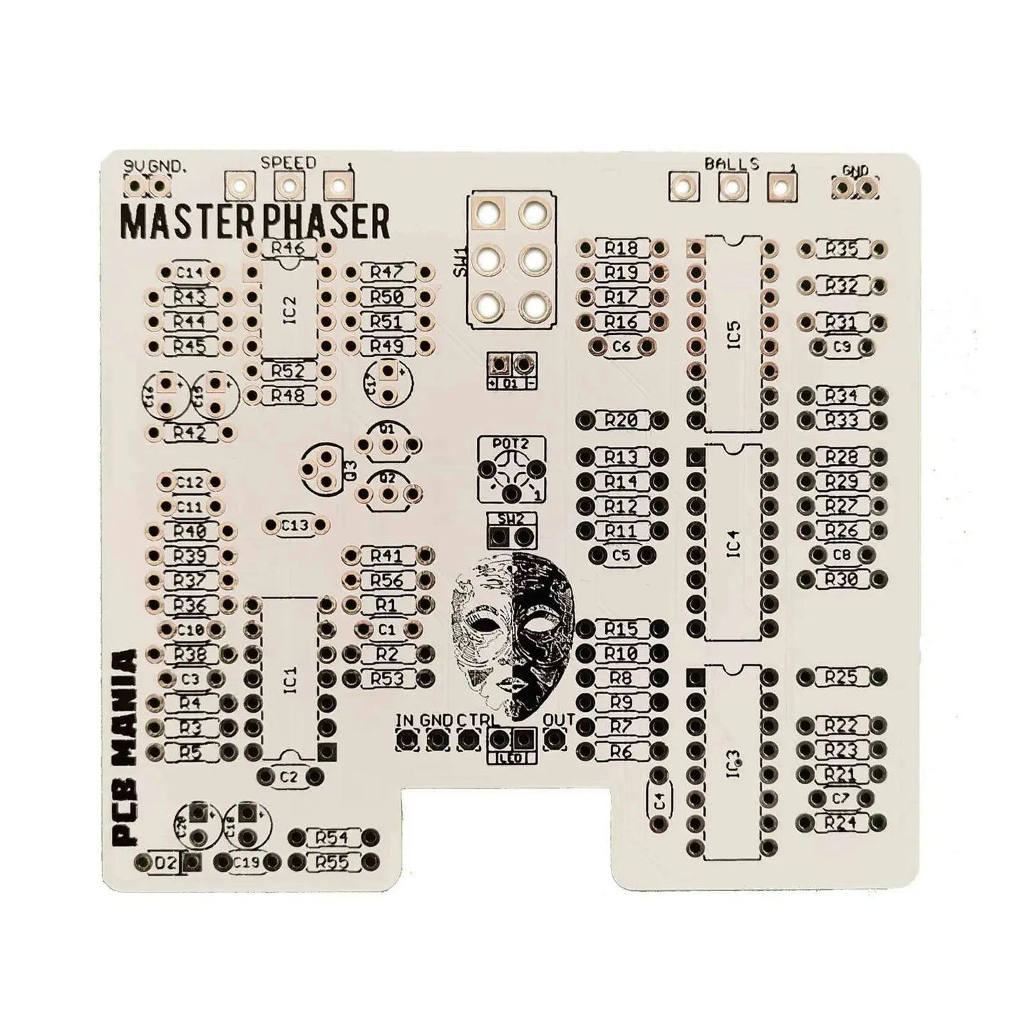 Master Phaser - Phaser PCB Guitar Mania