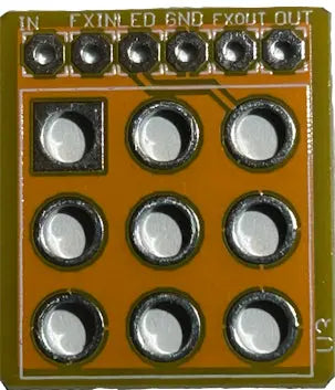 3PDT Board 5 Pack - Heavy Metal FX