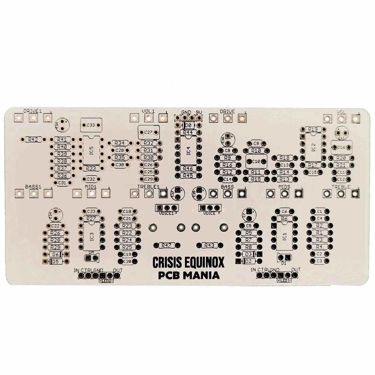 Crysis Equinox PCB Guitar Mania
