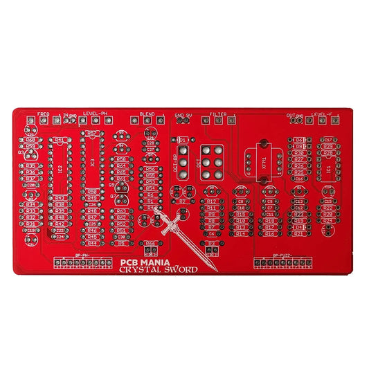 Crystal Sword PCB Guitar Mania