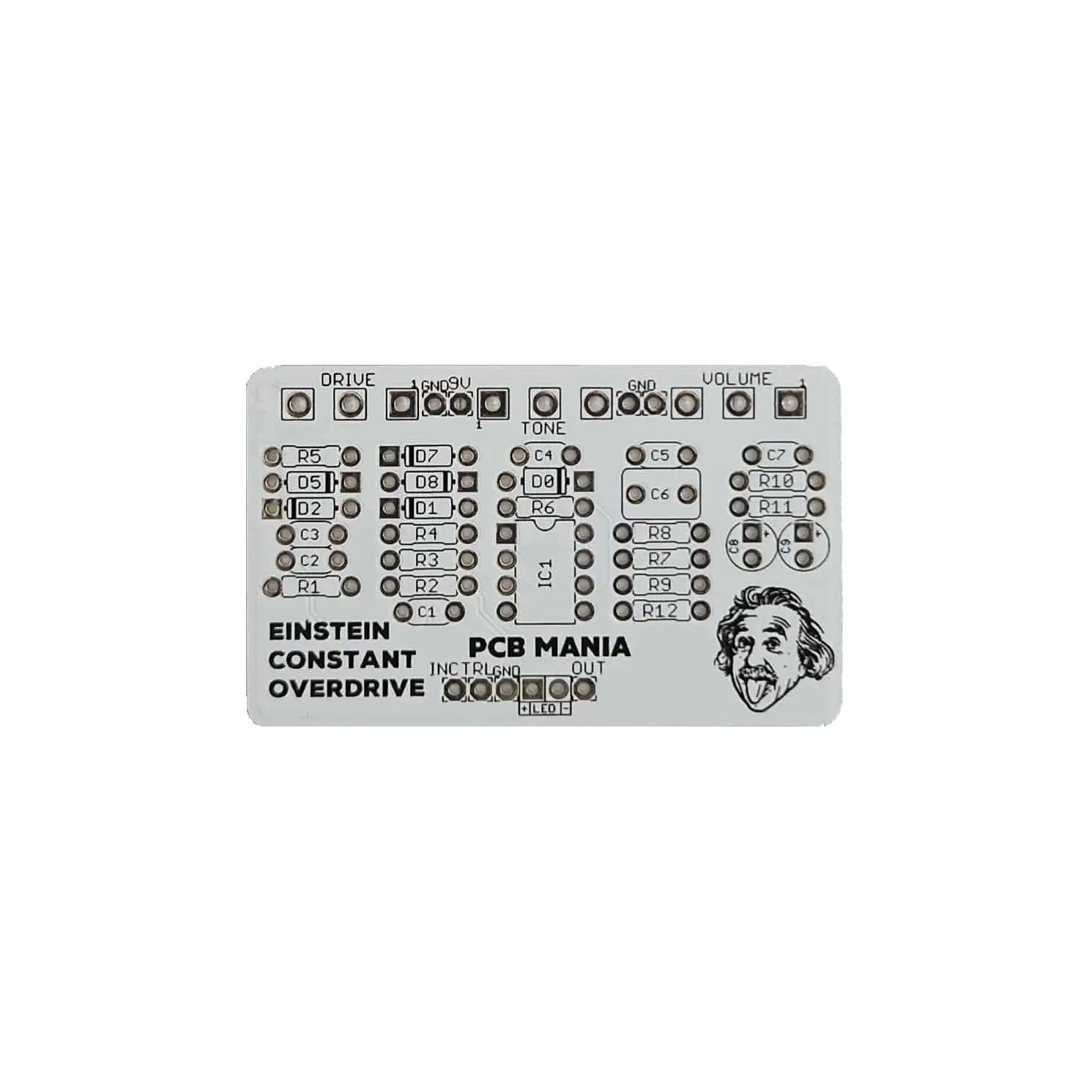 Einstein Constant Overdrive PCB Guitar Mania