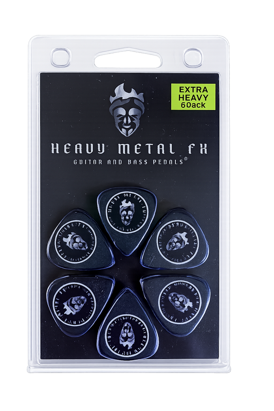 Heavy Metal FX Guitar Picks - X-Heavy (6pk)