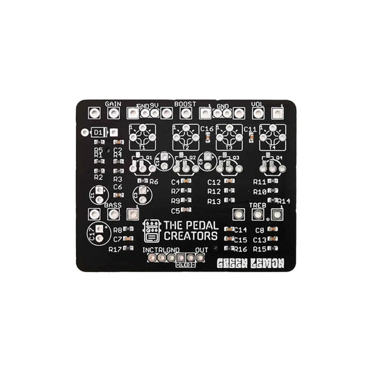 Green Lemon - Overdrive SMD PCB Guitar Mania