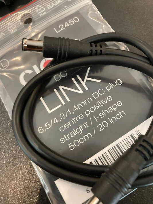 CIOKS L2450 EIAJ to EIAJ CIOKS DC7 to CIOKS 8 Adapter Cable - 50cm - Heavy Metal FX