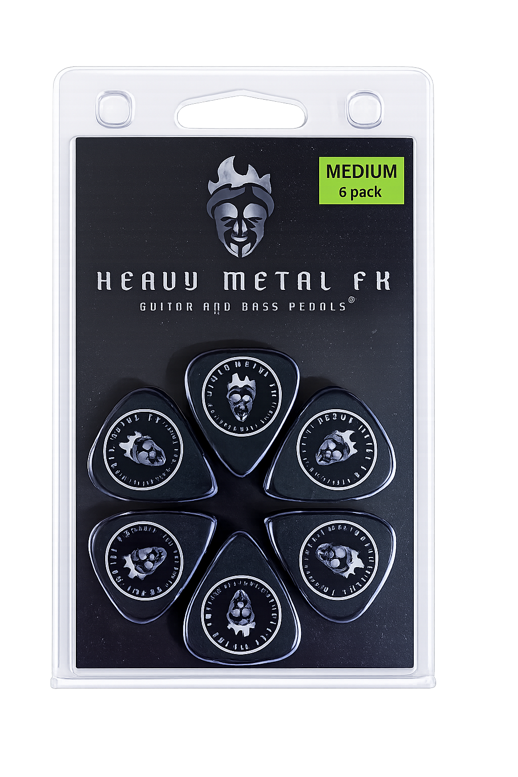 Heavy Metal FX Guitar Picks - Medium (6pk)