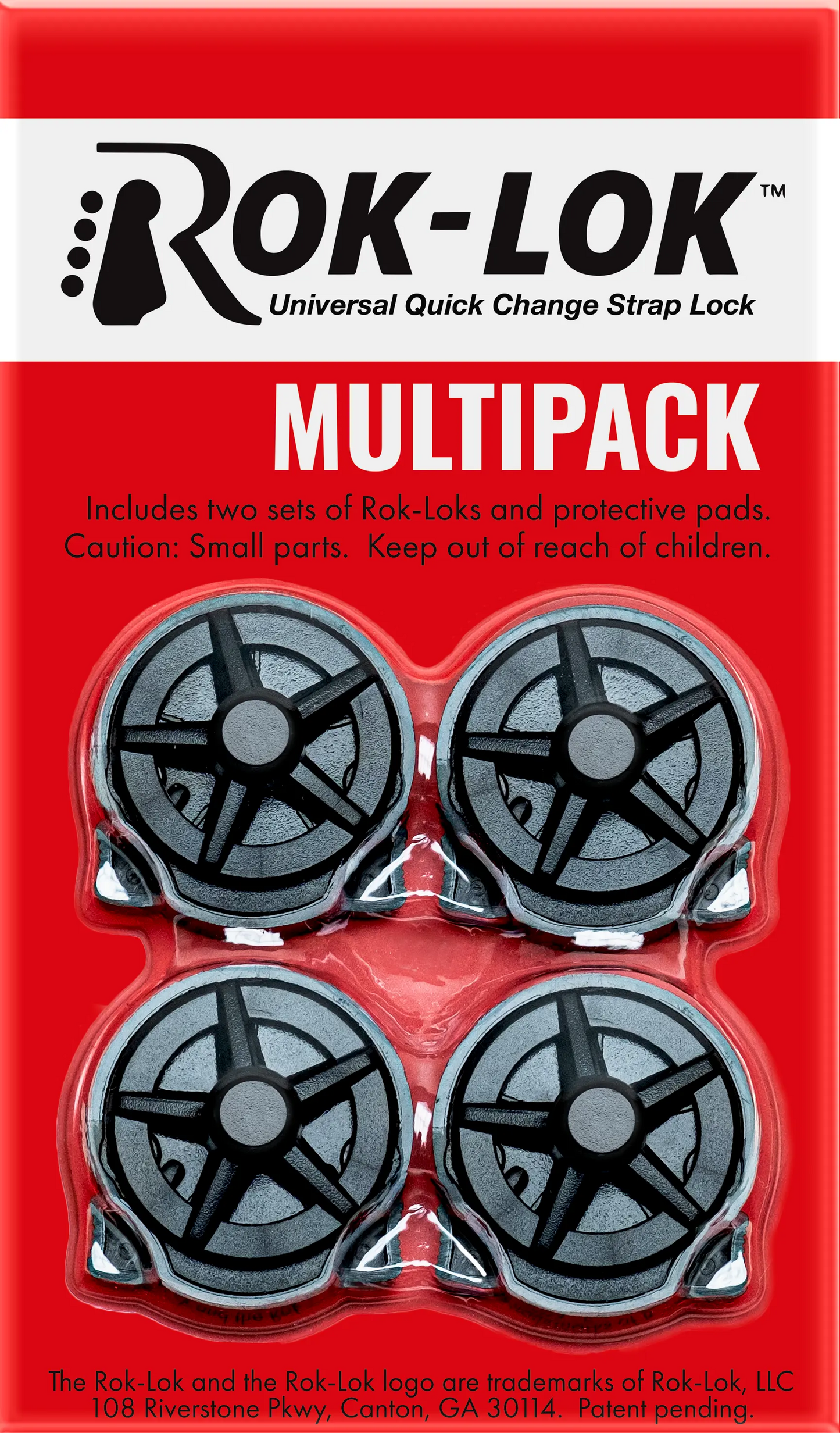 Rok-Lok Strap Lock 2 Pack - Heavy Metal FX