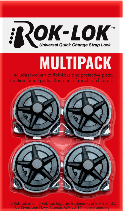 Rok-Lok Strap Lock 2 Pack - Heavy Metal FX