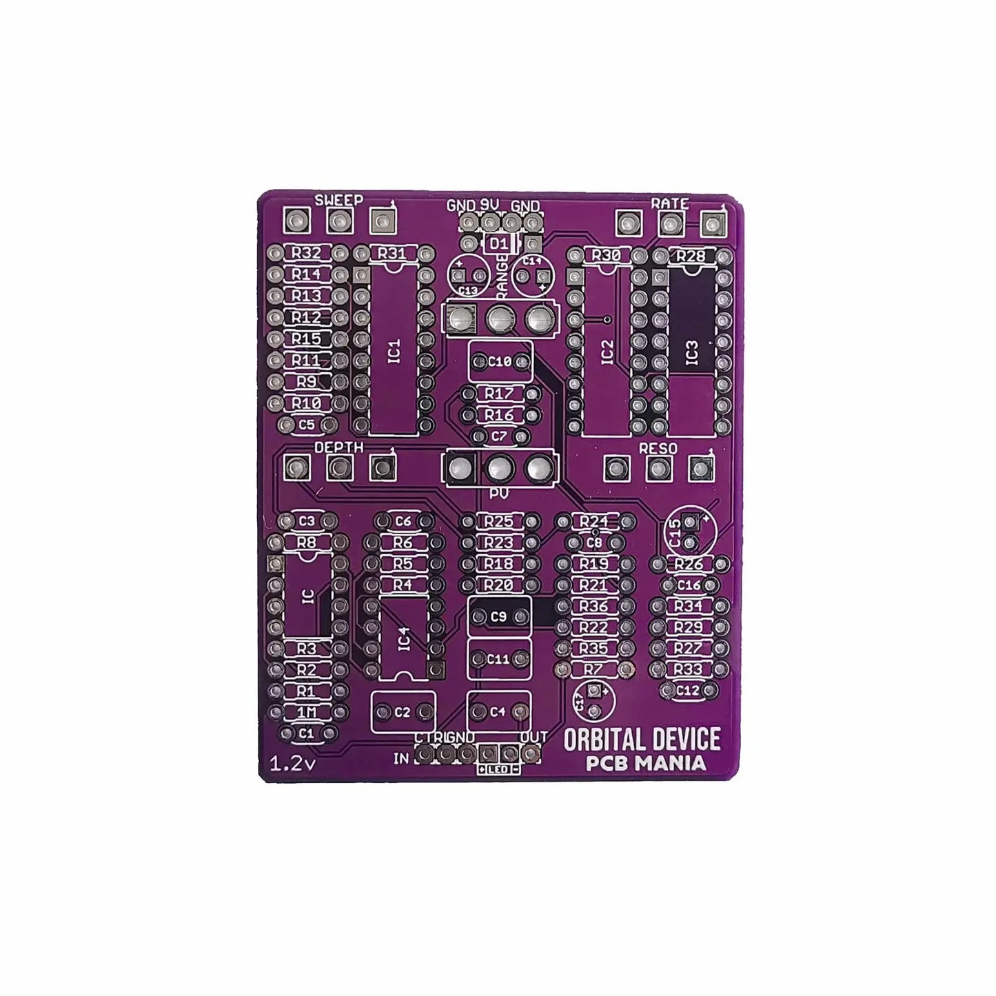 Orbital Device PCB Guitar Mania