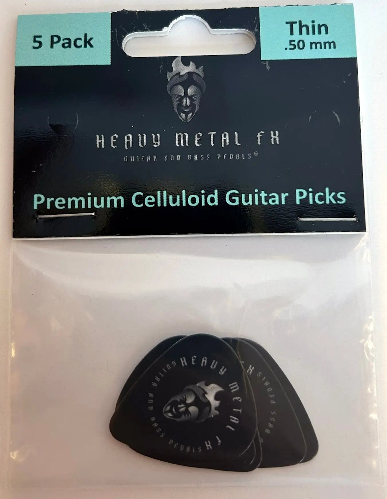 Heavy Metal FX Guitar Picks - Thin (.50mm) - Heavy Metal FX