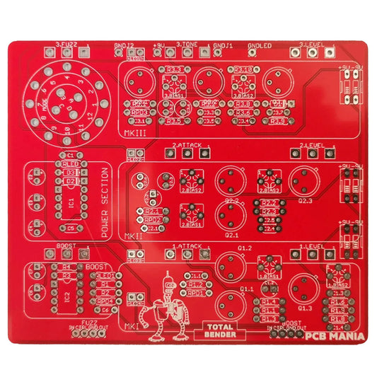 Total Bender  - Fuzz PCB Guitar Mania