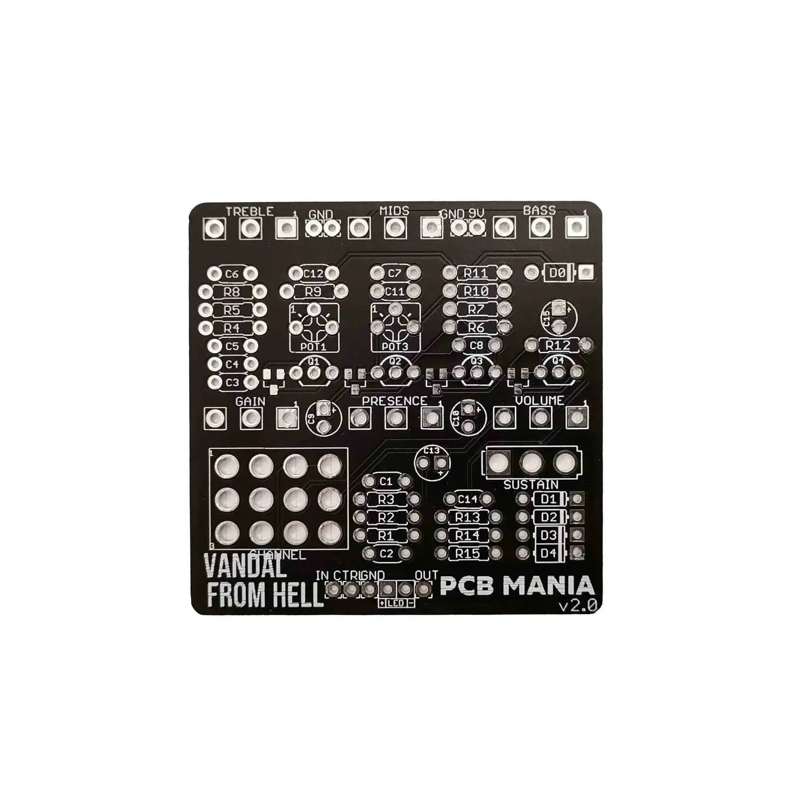 Vandal from Hell PCB Guitar Mania