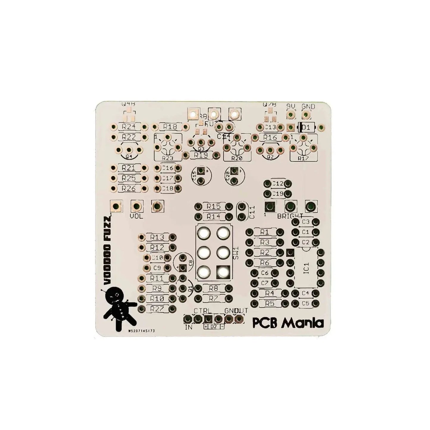 Voodoo Fuzz PCB Guitar Mania